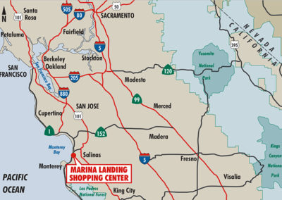 Regional Map- Marina Landing Shopping Center- Marina, CA